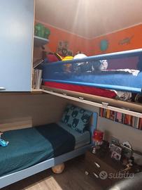 Cameretta per ragazzi caruso vintage