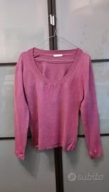 Maglia leggera Promod rosa malva 