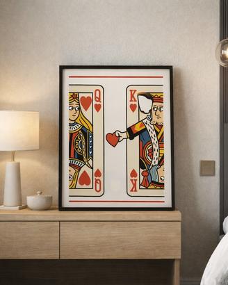 idea poster San Valentino Poster A3 Carte da Gioco