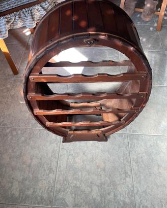 Portabottiglie in legno