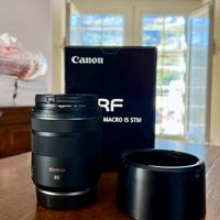 Canon rf 85mm f2 macro IS Stm. Come nuovo