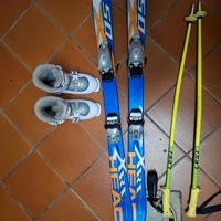 Sci, racchette, scarponi x bambino