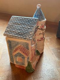 Biscottiera in ceramica vintage