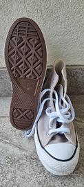 scarpe Converse  all star bambina beige