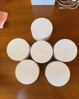 Google mesh wifi kit di 6 completo