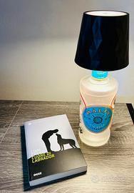 Lampada in bottiglia Malfy Gin Rosa impronte 