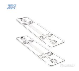 SET TARGHE PORTA CROMATE