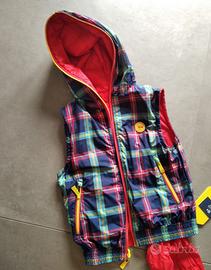 Gilet impermeabile reversibile