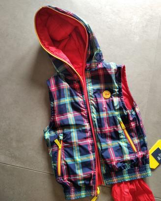 Gilet impermeabile reversibile