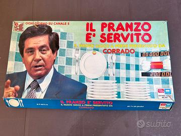 Il pranzo è servito vintage, anni 80