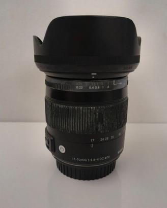 Sigma Obiettivo 17-70 mm-F/2.8-4-Attacco Canon