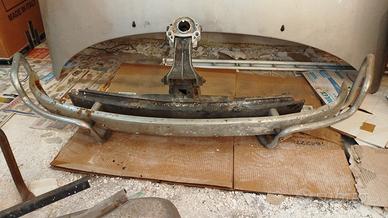 Paraurti e traversa e supporto motore Fiat 500