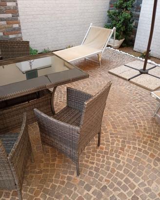 Set da giardino completo usato