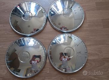 4 Coppe Ruota Borchie Fiat 124 128  1100R  235mm