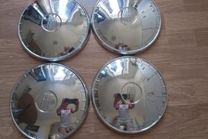 4 Coppe Ruota Borchie Fiat 124 128  1100R  235mm