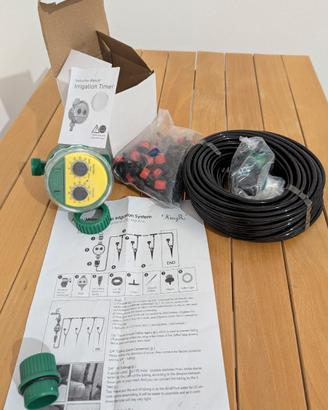 Kit Irrigazione a Goccia con Timer Automatico