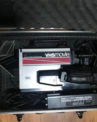 VHS Camera Philips VKR 6810 Auto Focus Vintage
