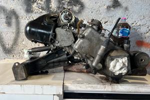 Blocco motore e differenziale per Ape cross 50