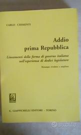 Addio Prima Repubblica, di Carlo Chimenti