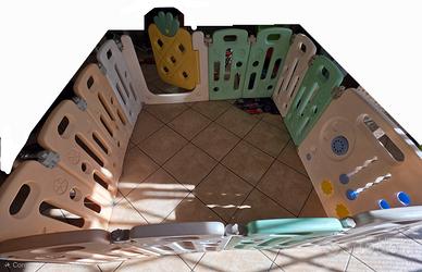 box modulabile in pannelli sicurezza bambini