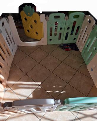 box modulabile in pannelli sicurezza bambini