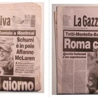 Gazzetta dello sport 2001