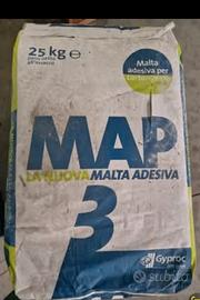 Lotto Materiale Edile: Scagliola e Malta Adesiva G