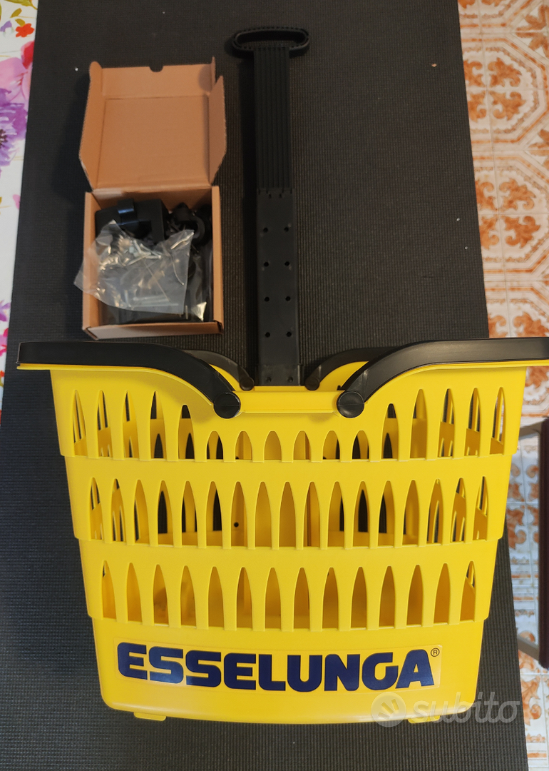 Cestino/trolley per bici Esselunga Biciclette In vendita a Mantova