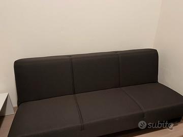 Divano-letto  una piazza e 1/2  con cassetti