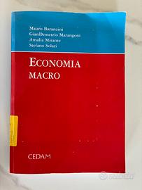 Economia macro CEDAM - Baranzoni, Marangoni