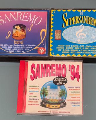 Set di 3 cd Festival Sanremo 93 e 94