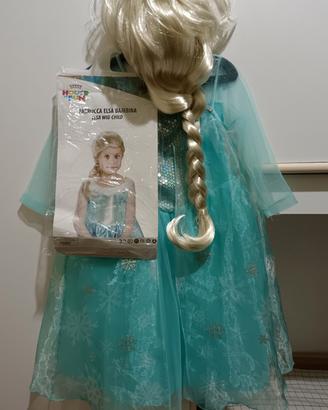 Vestito e Parrucca FROZEN 