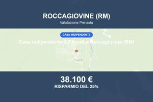 Immobile in asta di 101 m² a Roccagiovine