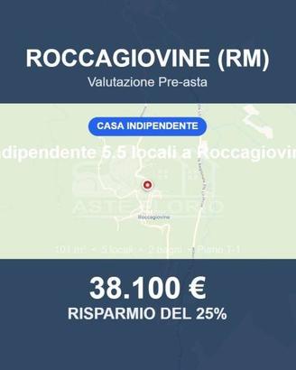 Immobile in asta di 101 m² a Roccagiovine