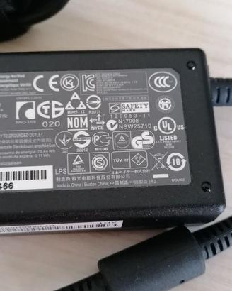Alimentatore Acer Originale Chicony A11-065N1A - 1