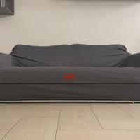 Divano 3 posti - ecopelle rovinata