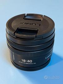 Obiettivo PANASONIC LUMIX S 18-40 (S-R1840) L-mnt