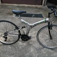 Mountain bike grigia 