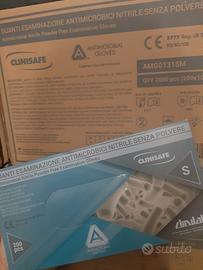 Guanti nitrile Clinisafe, confezione da 200 pz.