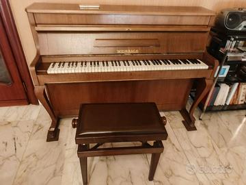 Pianoforte verticale Weinbach con sgabello 
