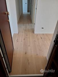 Parquet maxiplancia rovere con nodi Reggio Emilia