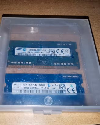 Ram Notebook 4x4  8GB