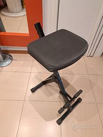 Sgabello imbottito musicisti  Quicklock