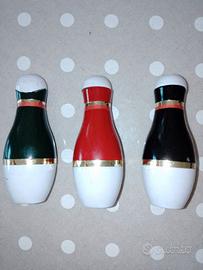 3 accendini vintage 'birillo da bowling'