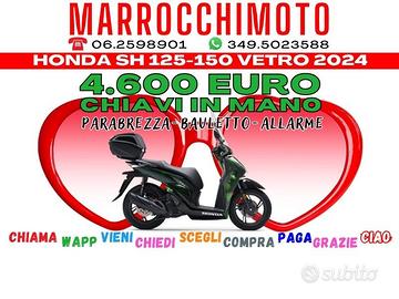 Honda SH 125 i Vetro Green 2024