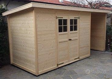 Casetta legno 3,5x18 con trasporto e montaggio