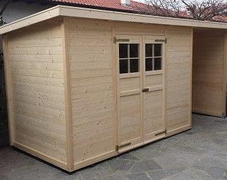 Casetta legno 3,5x18 con trasporto e montaggio