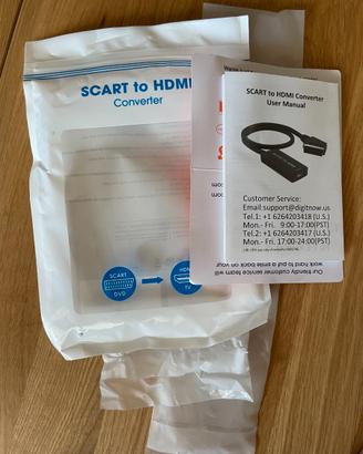 Convertitore di segnale da Scart a HDMI plug/play
