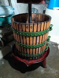 Torchio per vino 60 cm uva pressa