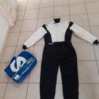 Tuta sparco da corsa 